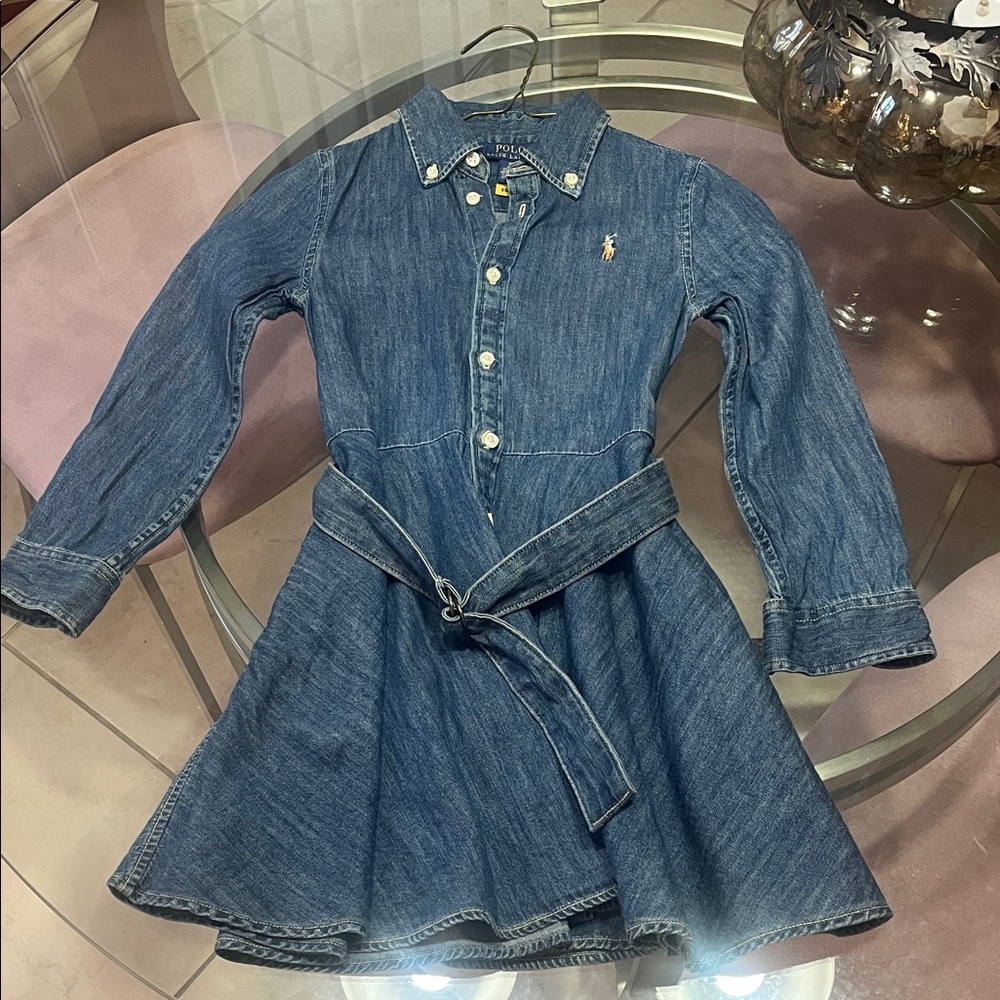 Polo Ralph Lauren denim Long-Sleeve Dress